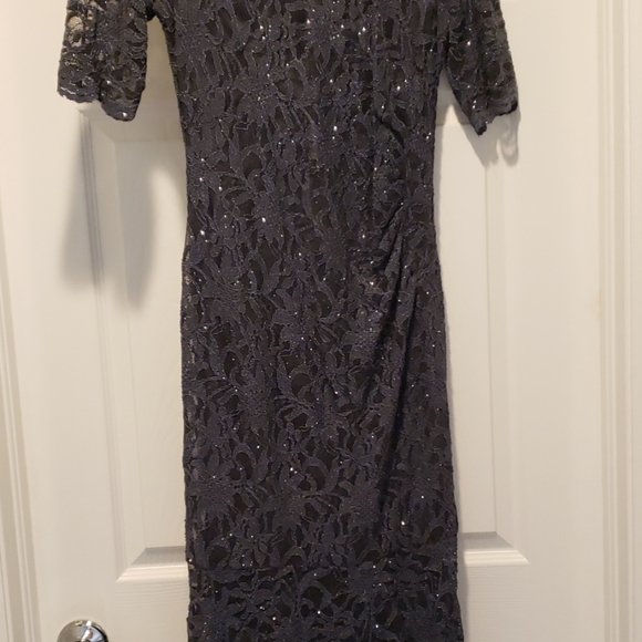 Grey evening gown - Picture 3 of 5